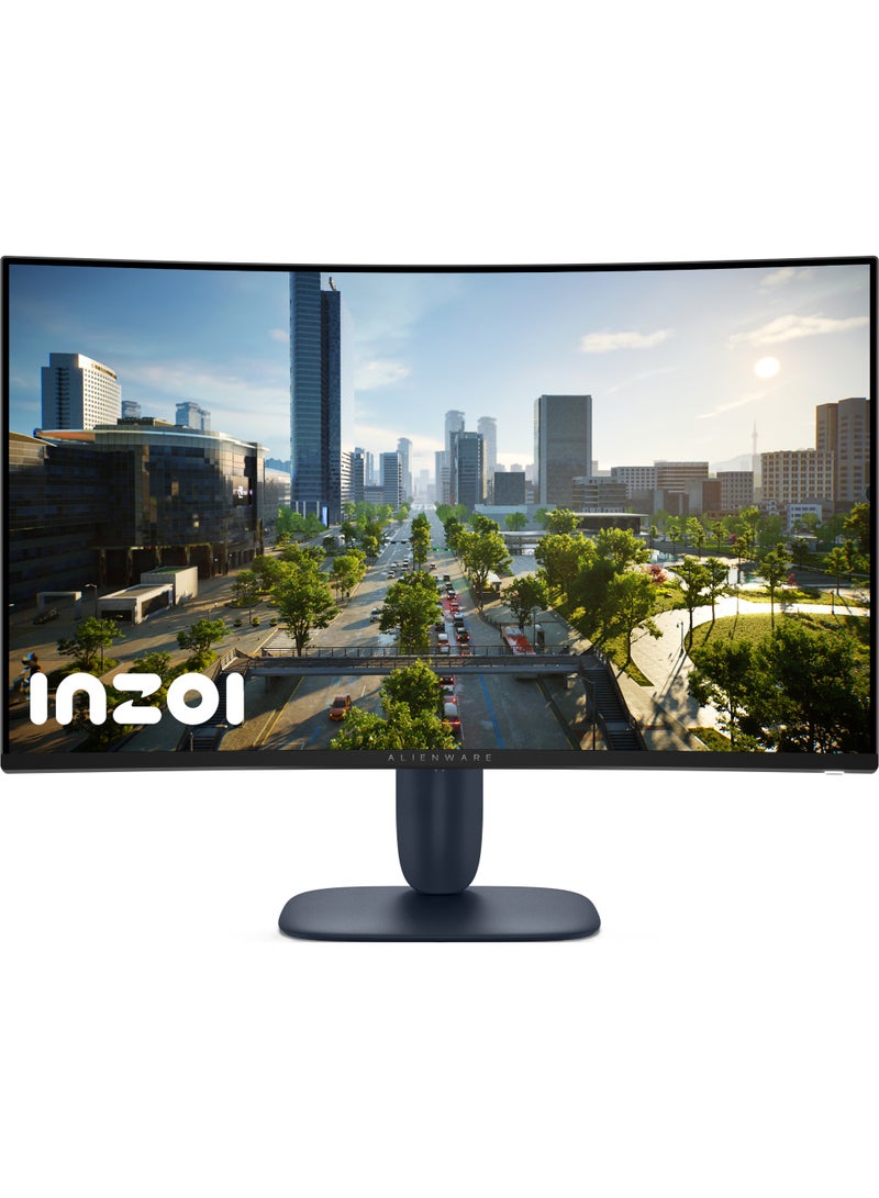 ديل Alienware AW3225DM 32-inch 1500R Curved Gaming Monitor, QHD 2560×1440, 180Hz, 1ms, VA Panel, 1500R Curve, AMD FreeSync, VESA Adaptive-Sync, HDR400, 95% DCI-P3, HDMI 2.1 + DP 1.4, USB Hub, Height Adjustable Stand | AW3225DM black - Image 2