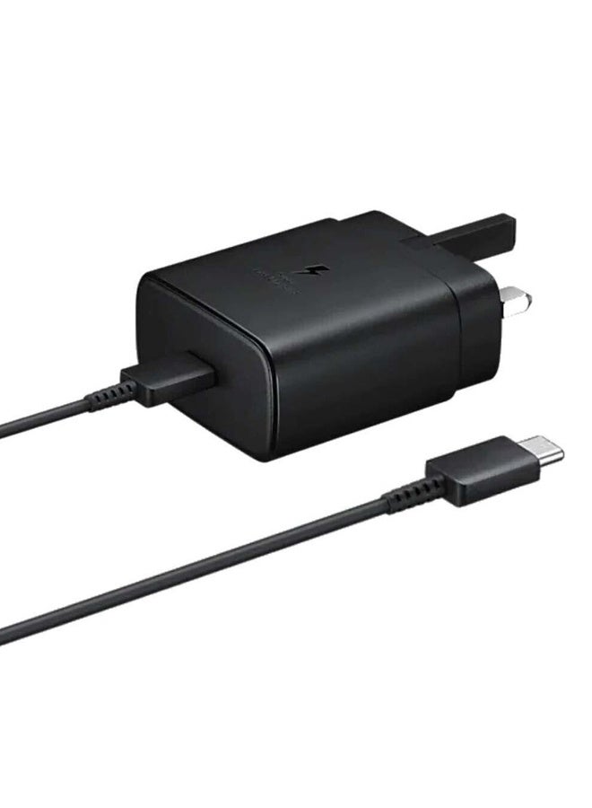 سامسونج 45W Power Adapter with USB-C Cable 5A 1 meter - Black - Image 4