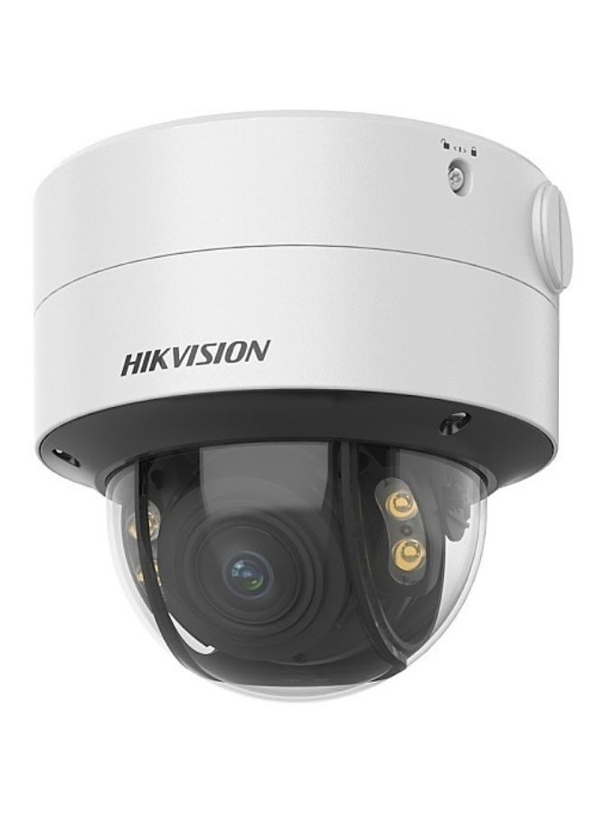 HIKVISION DS-2CD2787G2T-LZS 8MP 4K ColorVu Motorized Varifocal Dome IP Camera, 2.8–12mm Auto-Focus Lens, F1.0 Ultra Low-Light, 0.0008 Lux, 40m White Light, 130dB WDR, H.265+, Human & Vehicle Detection, Face Capture, IP67, IK10, PoE, Onboard Storage up to 512GB - Image 1