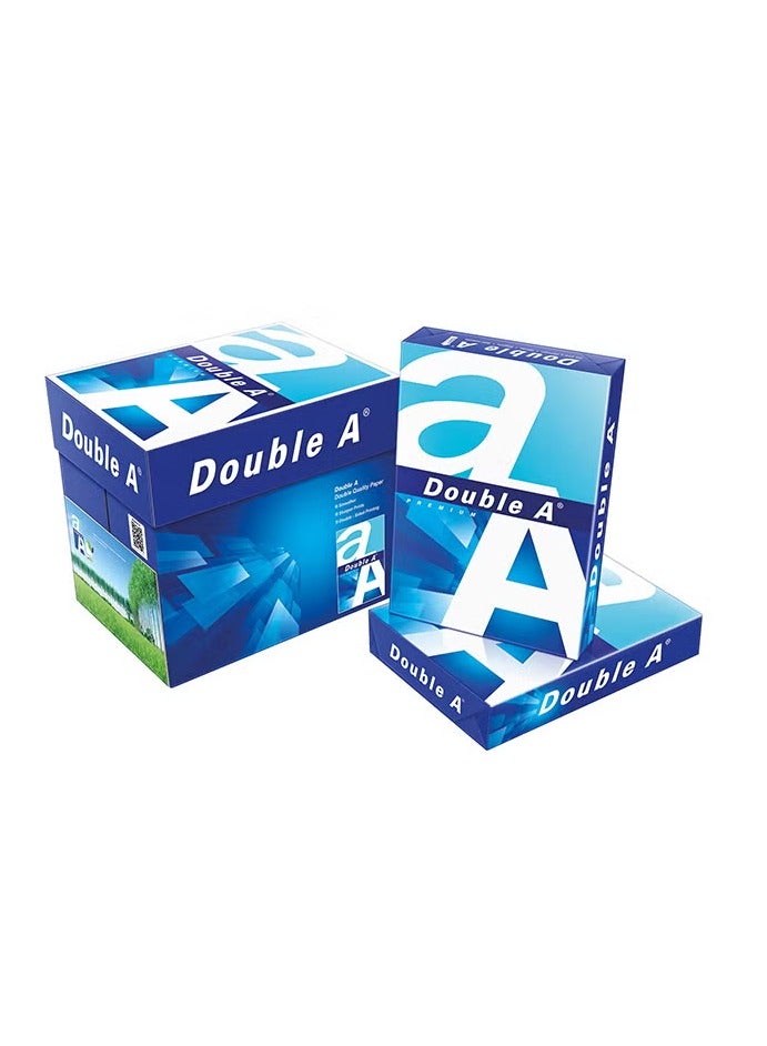 Double A Printer Copy Paper, GSM 80, 500 Sheets (Bundle of 5), Size - A4 - Image 2