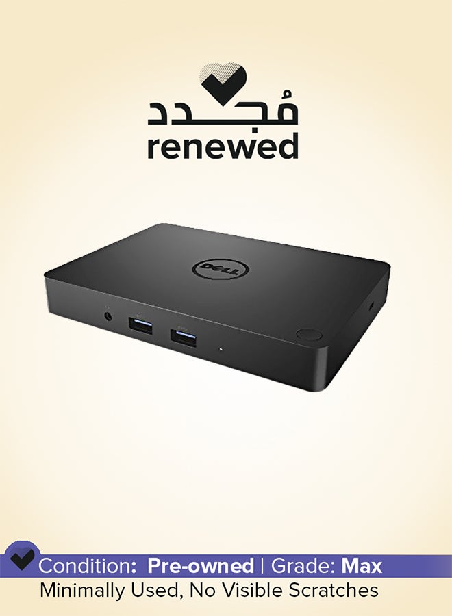 DELL Renewed - Monitor Dock With Adapter - Black - Image 1