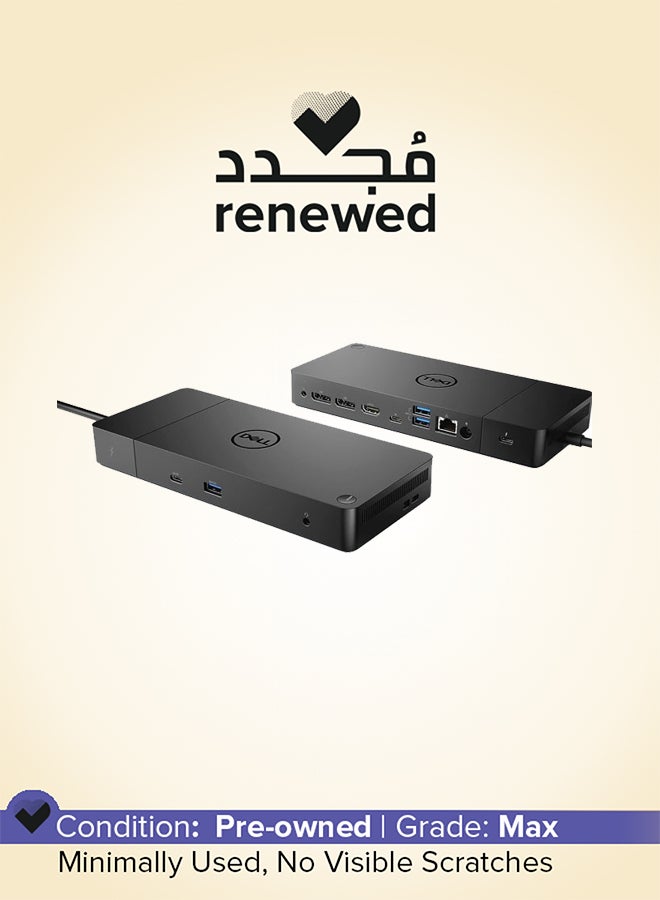 DELL Renewed - WD19TBS 180W Computer Thunderbolt Docking Station - Black - Image 1