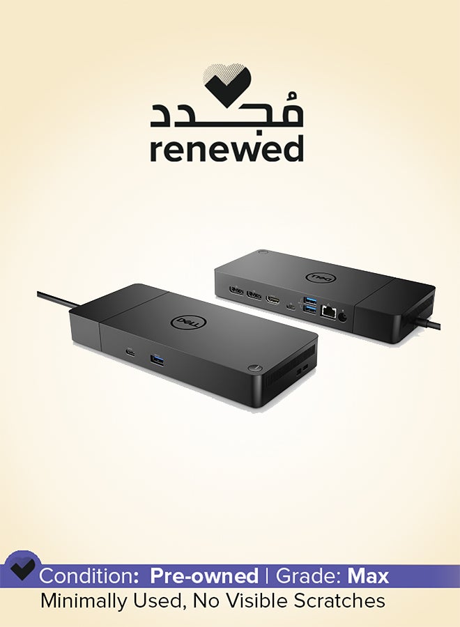 DELL Renewed - Dock – WD19S 180W - Black - Image 1
