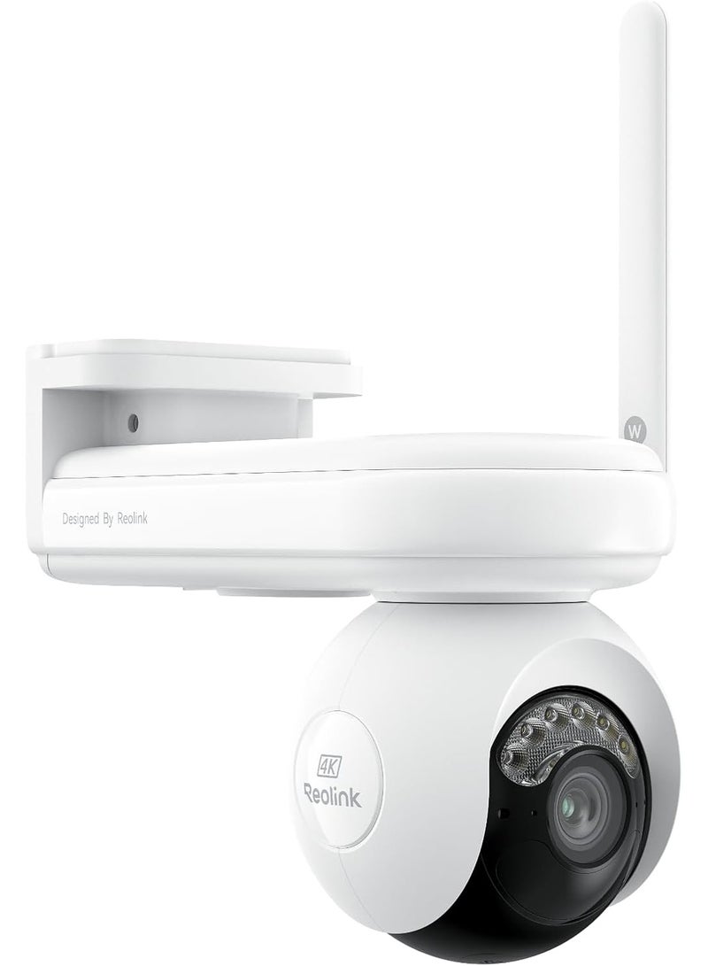 reolink Atlas PT Ultra 4K Solar Security Camera Outdoor, 360° Pan & Tilt Auto Tracking, 500-Day Long Lasting Battery, Up to 10s Pre-Recording, ColorX Night Vision, Wi-Fi 6, AI Smart Detection, Home Hub Compatible - Image 1