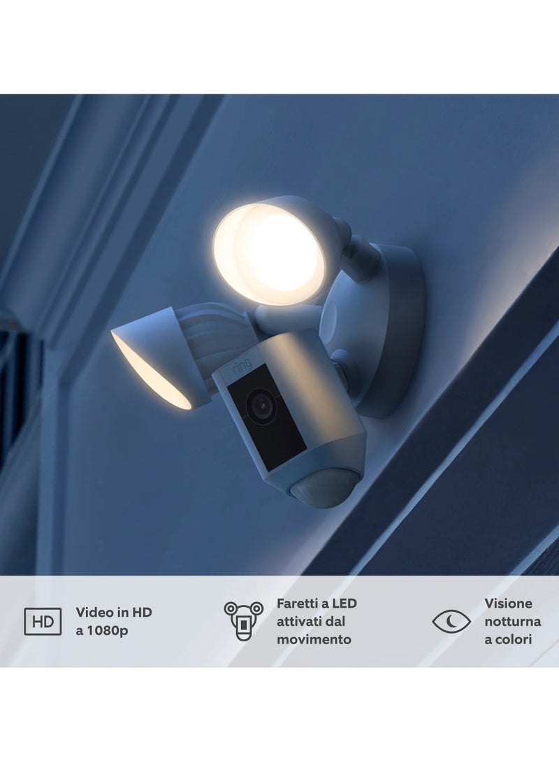 Ring Floodlight Cam Wired Pro - White - MEA- - Image 2