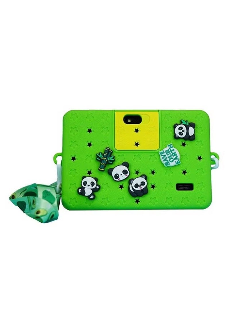 Oteeto Tab 5 Travel Mate 7-Inch IPS LED Display 5G Wifi Kids Tablet with 4GB RAM and 128GB ROM and 3000mAh Battery - Green - Image 2