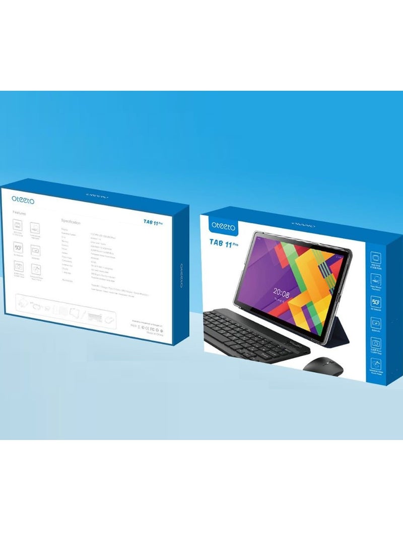 Oteeto Tab 11 Pro 10.1-Inch Display Android Tablet With 8GB RAM 512GB ROM and 6000 mAh Battery - Blue - Image 5