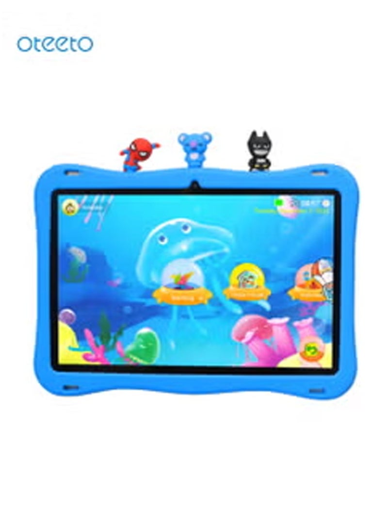 Oteeto TAB 5 Kids 5G Wifi Tablet with 7-Inch IPS LED Display 4GB RAM and 128GB ROM and 3000 mAh Battery - Blue - Image 2