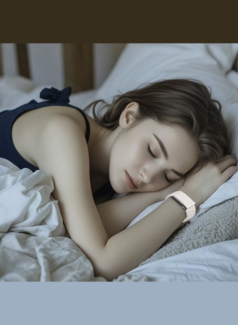 MARGOUN Sports Silicone Ventilated Band Compatible with Whoop MG - Waterproof Adjustable Fitness Wrist Strap - Starlight - Image 4