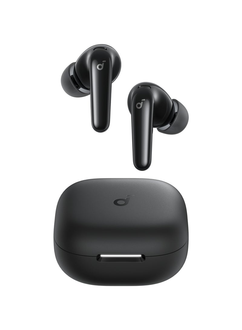 ساوند كور P31i by Anker, Real-Time Adaptive Noise Cancelling, Hi-Res Sound, Translation Earbuds, 50H Playtime, Wireless Earbuds, Bluetooth Earphones, Spatial Audio, Fast Charging, IP55 Black - Image 1