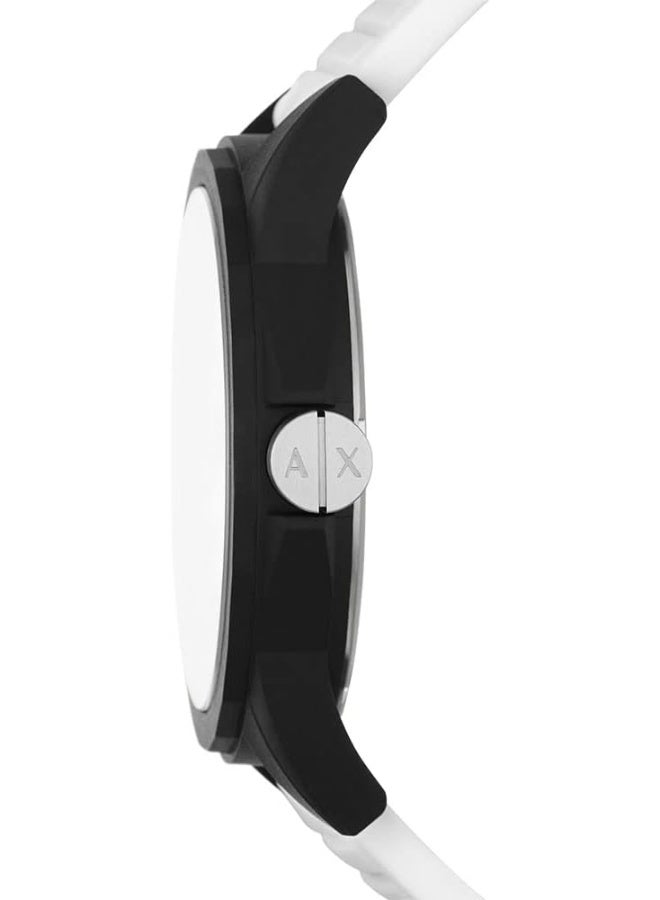 Armani Exchange Women's Armani Exchange
Gw Outerbanks Nyl Cs Wht Dl 44Mm Qtz Wht Rb H2 - Image 2