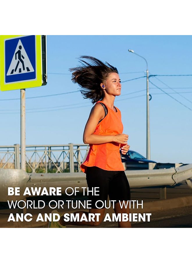 JBL Renewed - Endurance Race 2, True Wireless Bluetooth Earbuds, 48 hrs Battery, IP68 Water and Dust Resistance, Noise Cancellation, Pure Bass Sound, Smart Ambient, Sports Modes - ENDURACE2BLK - Black - Image 2