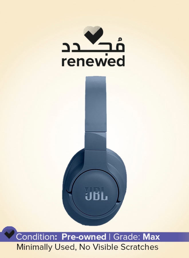 JBL Renewed - Adaptive Noise Cancelling With Smart Ambient Bluetooth 5.3 With Le Audio Hands - Blue - Image 1
