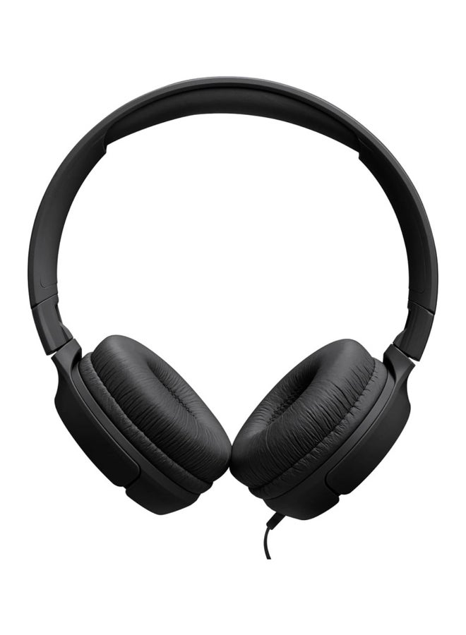 JBL Renewed - Tune 520C USB-C Wired Headphones – Hi-Res Audio, Pure Bass, 3-Button Remote, Comfortable Fit - Black - Image 5