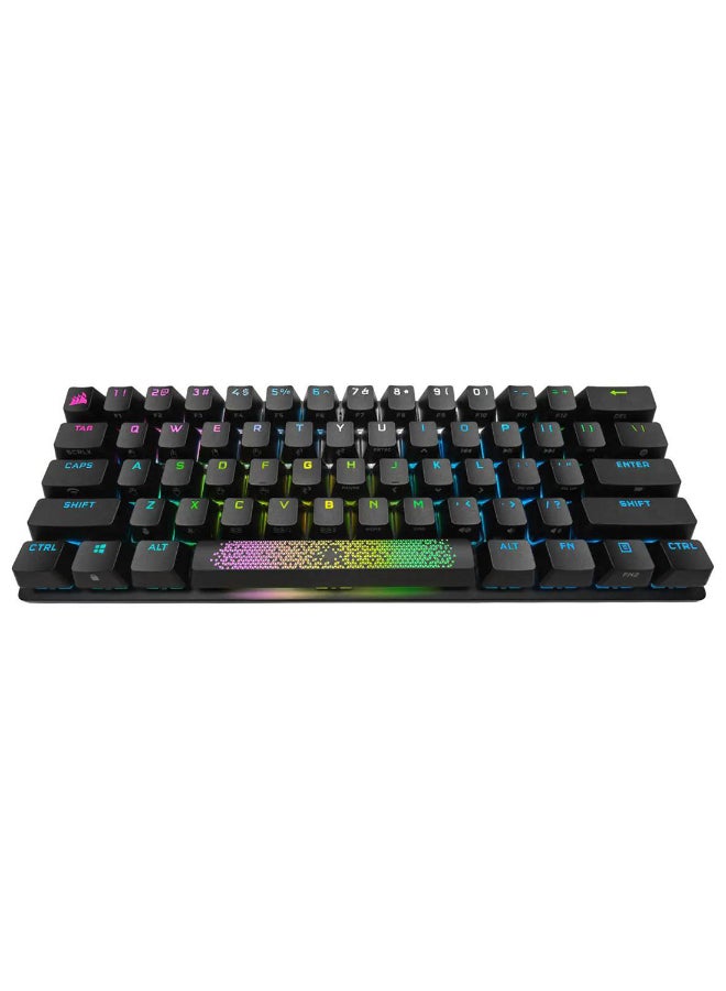 CORSAIR Renewed - K70 PRO MINI WIRELESS RGB 60% Mechanical Gaming Keyboard, Backlit RGB LED, CHERRY MX Red Keyswitches, (CH-9189010-NA) - Black - Image 2