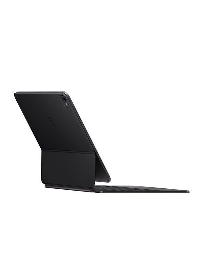 Apple Renewed - Apple iPad Magic Keyboard for iPad Pro 13-inch (M4), Great Typing Experience, Built-in Trackpad, Function Row, Arabic - Black - Image 5