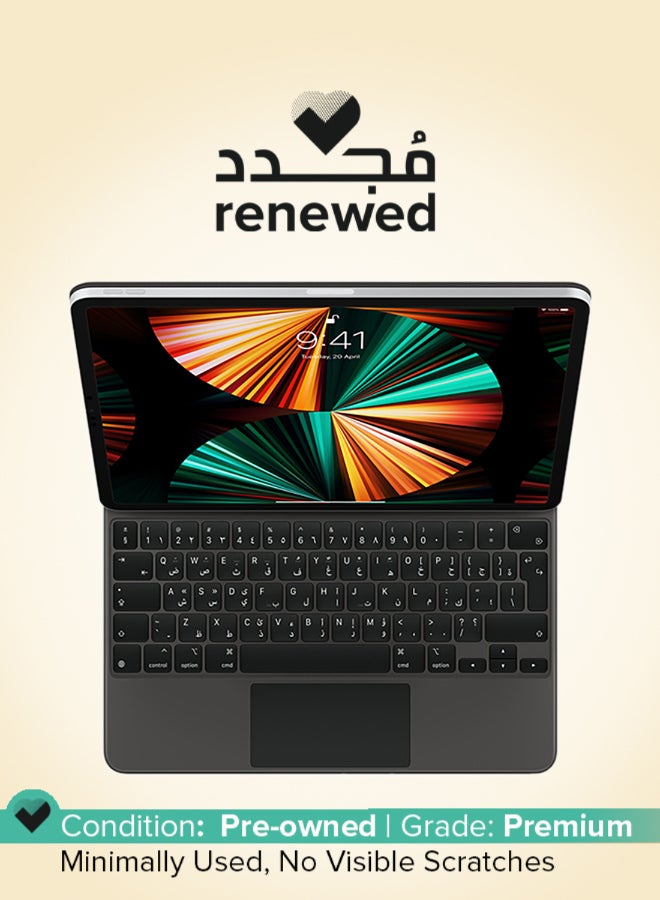 ابل  Renewed - Magic Keyboard for iPad Air 13-inch (M2) - black - Image 1