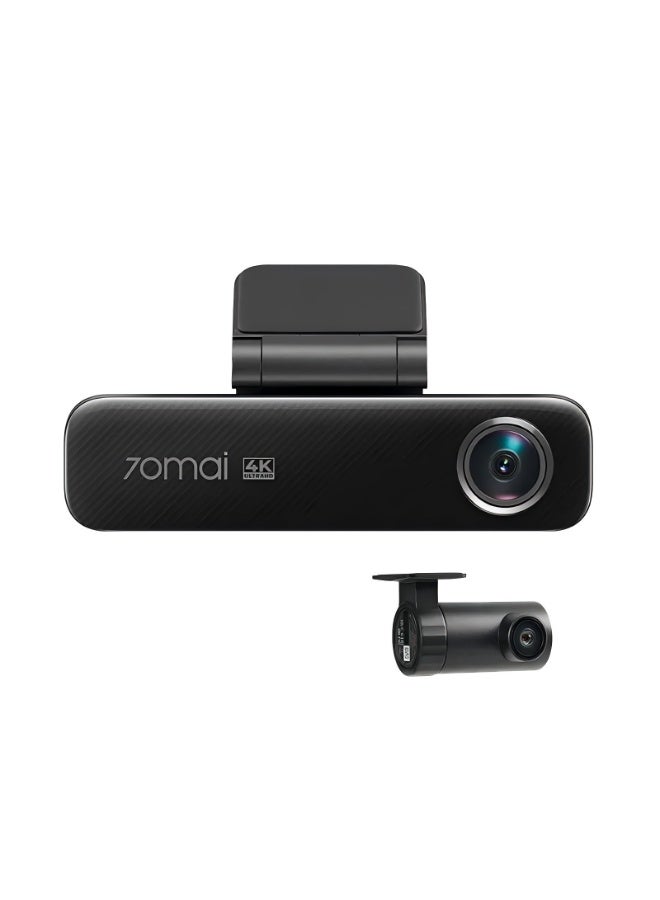 70 ماي كاميرا داش 4K M800 HDR مجموعة 128GB، أمامية وخلفية للسيارات، رؤية ليلية فائقة STARVIS 2 IMX678، فتحة F1.7، مزدوجة HDR، متوافقة مع 4G LTE، واي فاي 5GHz، ذاكرة مدمجة 128GB eMMC، GPS، تحكم صوتي، مراقبة وقوف السيارات - Image 3