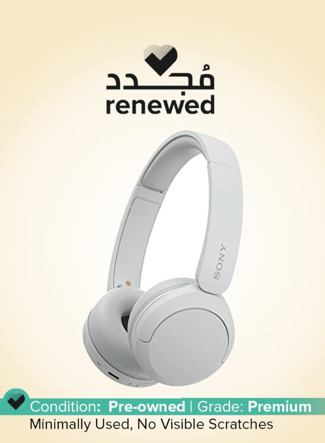 سوني مجدد - سماعات WH-CH520 بلوتوث لاسلكية فوق الأذن مع ميكروفون لمكالمات الهاتف - Image 1
