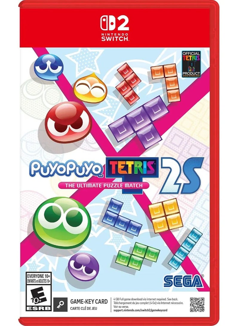 Sega Puyo Puyo Tetris 2S - Nintendo Switch 2 [GAME KEY CARD] - Nintendo Switch - Image 1