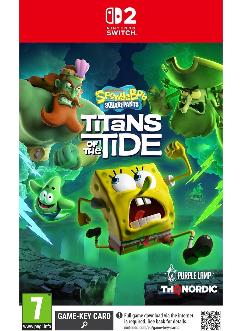 تي إتش كيو نورديك سبونج بوب سكوير بانتس: عمالقة المد - نينتندو سويتش 2 [بطاقة مفتاح اللعبة] - Image 1