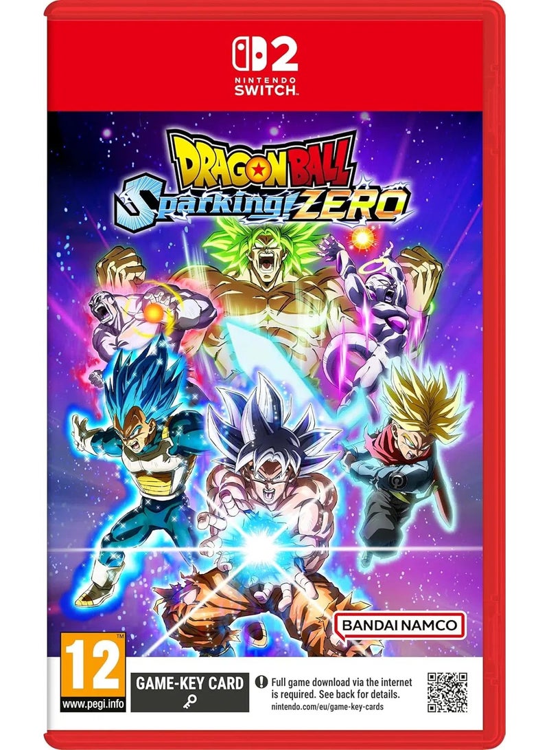 بانداي نامكو إنترتينمنت دراغون بول سباركينغ زيرو - نينتندو سويتش 2 [بطاقة مفتاح اللعبة] - Image 1