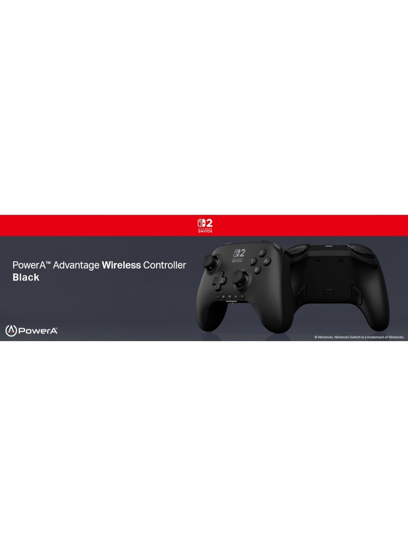 نينتندو PowerA Advantage wireless controller Black - Image 3