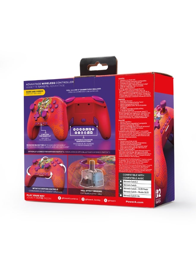 Nintendo PowerA Advantage wireless controller -Mario & Friends - Image 5