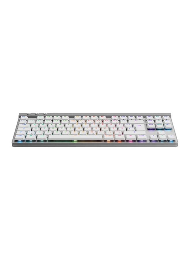 Logitech G515 LIGHTSPEED TKL TACTILE (WHITE) - Image 2