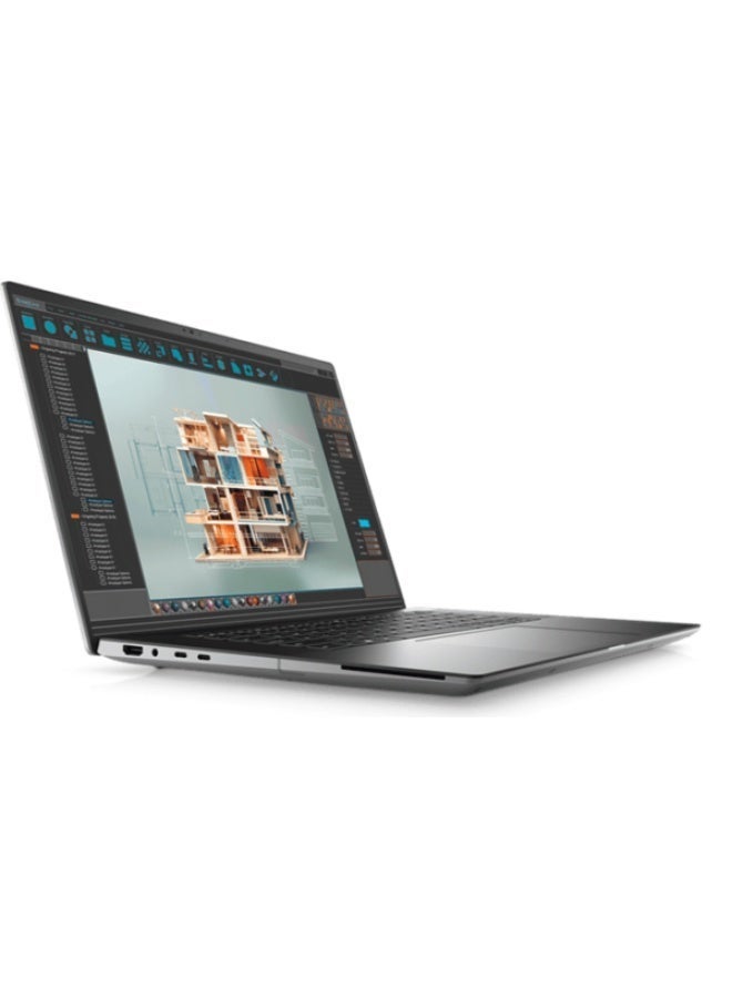 DELL Precision 5690 Workstation With 16-Inch Display, Intel Core Ultra 7 165H Processor/64GB RAM/2TB SSD/12GB NVIDIA RTX 3500 Ada Graphics Card/Windows 11 Pro English grey - Image 3