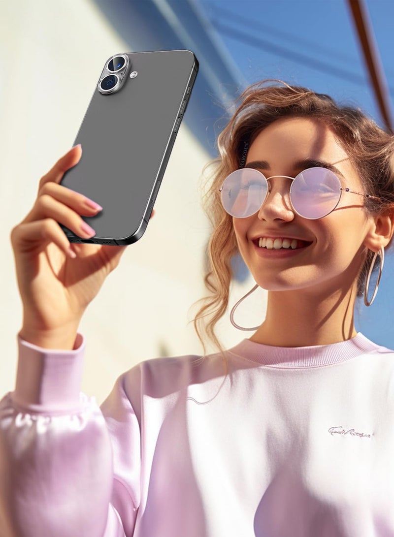 MARGOUN 2Pieces Camera Lens Protector for iPhone 17 - Anti-Scratch Tempered Glass Transparent - Clear-2 - Image 4