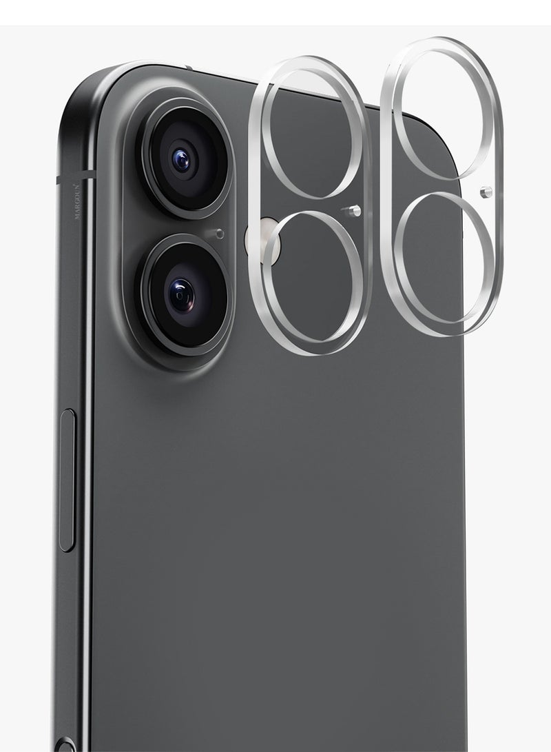 MARGOUN 2Pieces Camera Lens Protector for iPhone 17 - Anti-Scratch Tempered Glass Transparent - Clear-2 - Image 1
