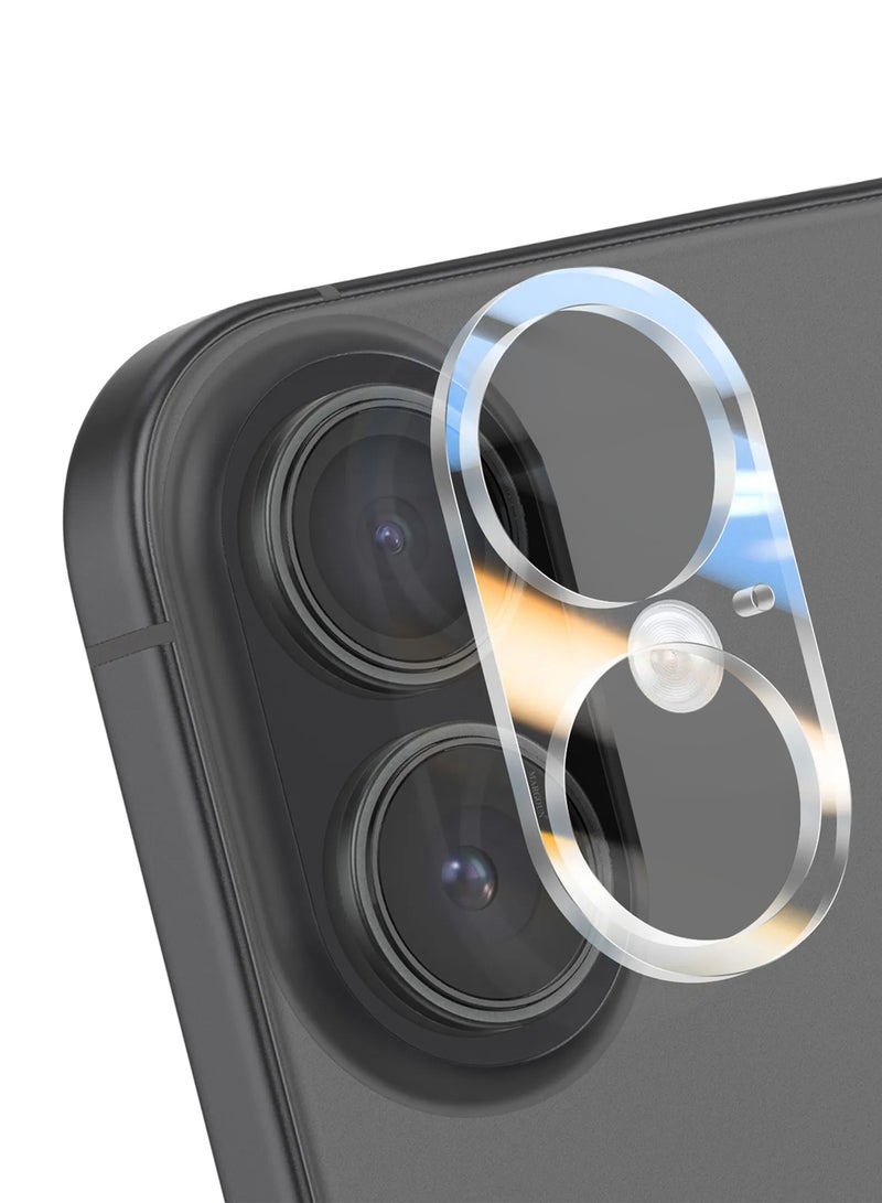 MARGOUN 2Pieces Camera Lens Protector for iPhone 17 - Anti-Scratch Tempered Glass Transparent - Clear-2 - Image 3
