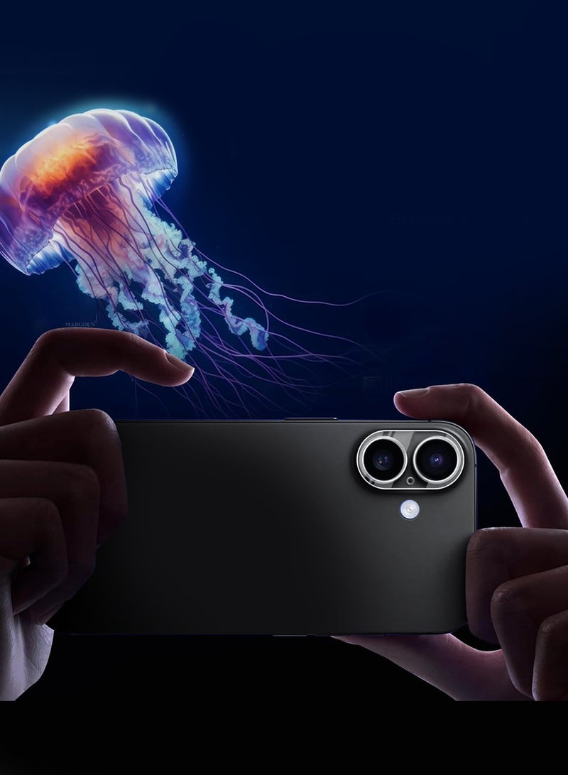 MARGOUN 2Pieces Camera Lens Protector for iPhone 17 - Anti-Scratch Tempered Glass Transparent - Clear-2 - Image 5