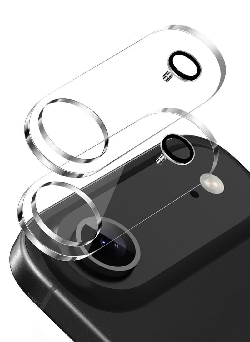 MARGOUN 2Pieces Camera Lens Protector for iPhone Air - Anti-Scratch Tempered Glass Transparent - Clear-2 - Image 1