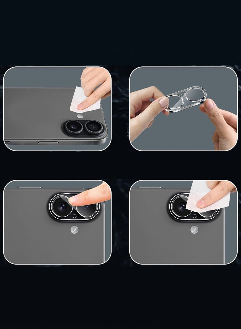 MARGOUN Camera Lens Protector for iPhone 17 - Anti-Scratch Tempered Glass Transparent - Clear-1 - Image 3