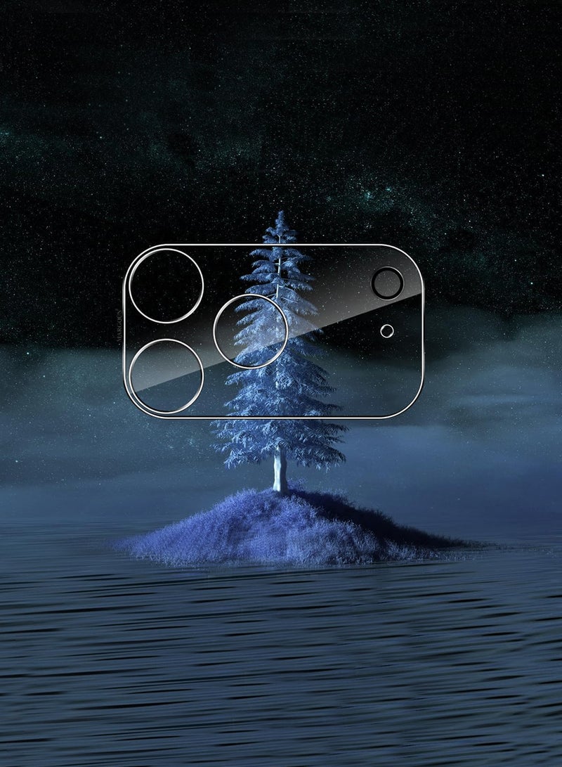 MARGOUN 2Pieces Camera Lens Protector for iPhone 17 Pro Max - Anti-Scratch Tempered Glass Transparent Clear-2 - Image 5