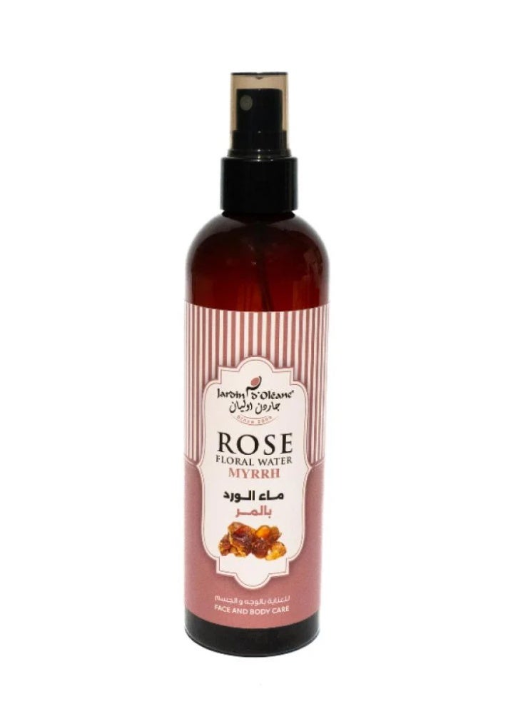 Jardin D Oleane Rosewater With Myrrh For Face And Body Care 250 ml