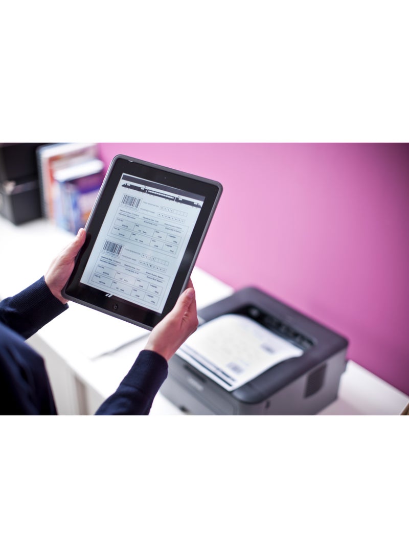 بروذر HL‑L2365DW Wireless Mono Laser Printer | Auto 2-Sided Print | Wi-Fi, Ethernet, USB | 30 ppm | Mobile Printing | 2,600 Page Toner Black - Image 4