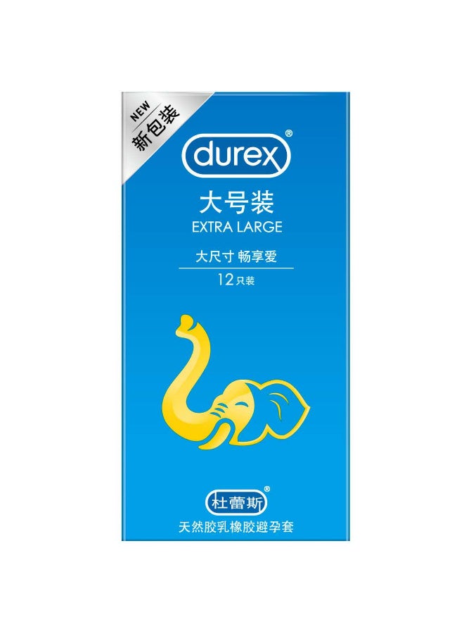 Durex Condoms Extra Large set of 12 pcs,56MM - Image 1
