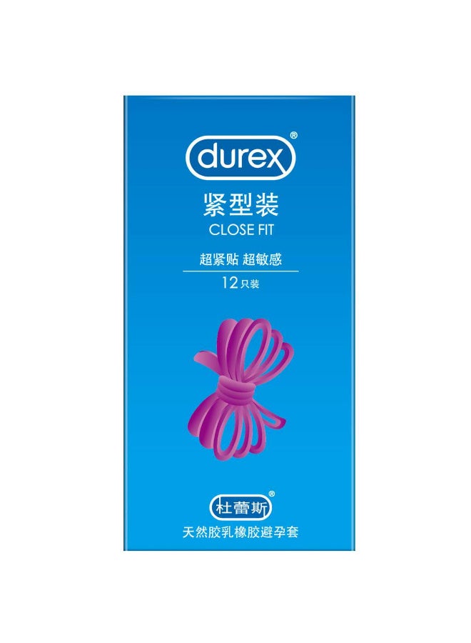 Durex Condoms CLOSE FIT set of 12 pcs,49MM - Image 1