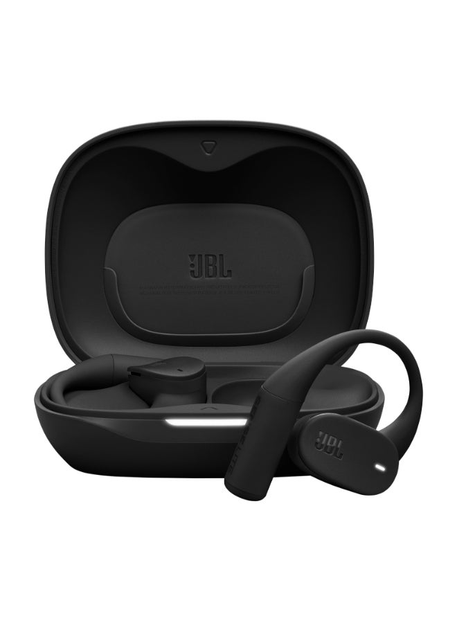 JBL Sense Lite Wireless Earbuds with Open Design and Ear Hook, JBL OpenSound Air Conduction Technology, 32 Hours Operation, Water & Dust Resistant IP54, Black black - Image 2