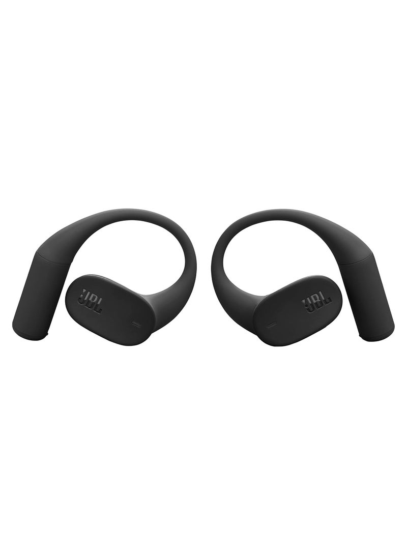 جي بي إل سماعات JBL Sense Lite اللاسلكية بتصميم مفتوح وحلقة أذن، تقنية JBL OpenSound لنقل الصوت عبر الهواء، 32 ساعة تشغيل، مقاومة للماء والغبار IP54، أسود - Image 5