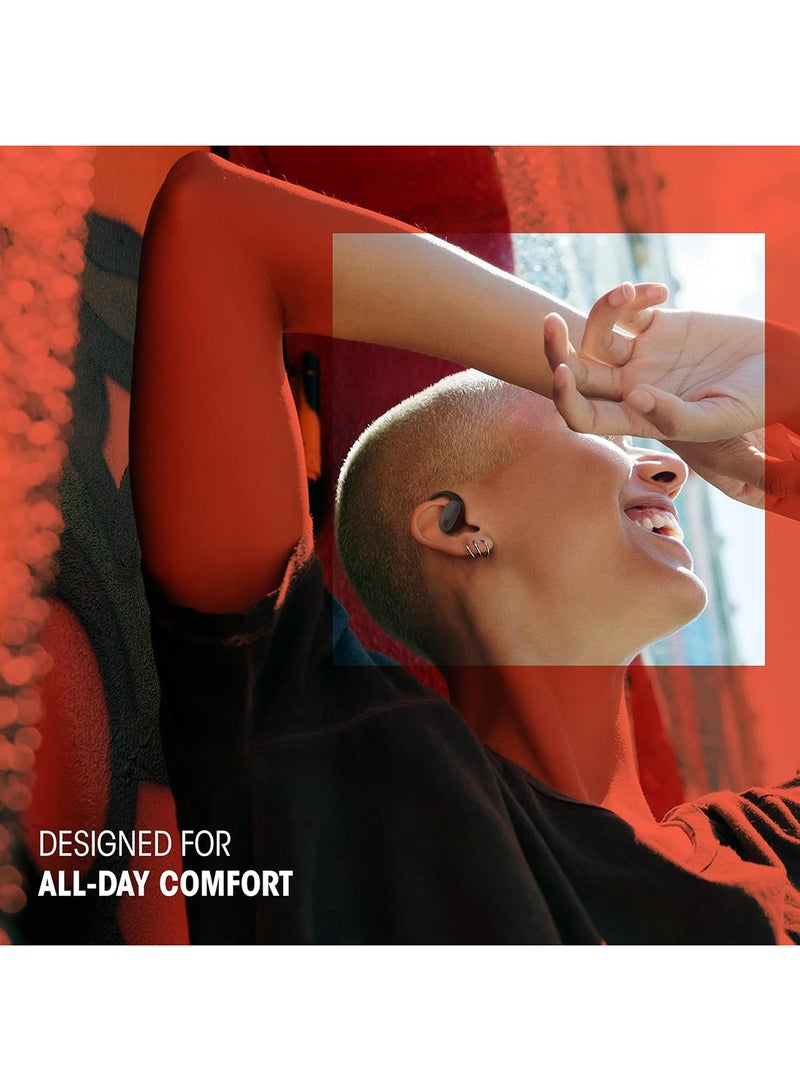 جي بي إل سماعات JBL Sense Lite اللاسلكية بتصميم مفتوح وحلقة أذن، تقنية JBL OpenSound لنقل الصوت عبر الهواء، 32 ساعة تشغيل، مقاومة للماء والغبار IP54، أبيض - Image 2