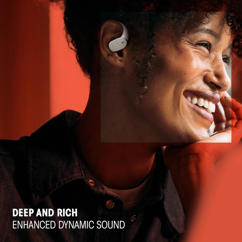 JBL Sense Lite Wireless Earbuds with Open Design and Ear Hook, JBL OpenSound Air Conduction Technology, 32 Hours Operation, Water & Dust Resistant IP54, Beg beige - Image 5