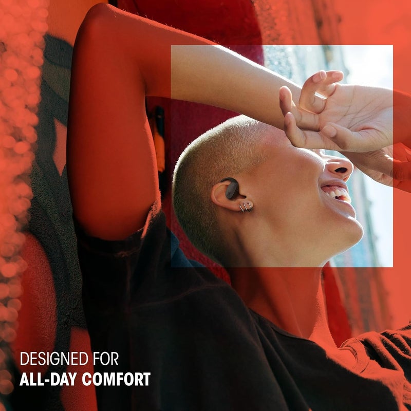 JBL Sense Lite Wireless Earbuds with Open Design and Ear Hook, JBL OpenSound Air Conduction Technology, 32 Hours Operation, Water & Dust Resistant IP54, Beg beige - Image 2