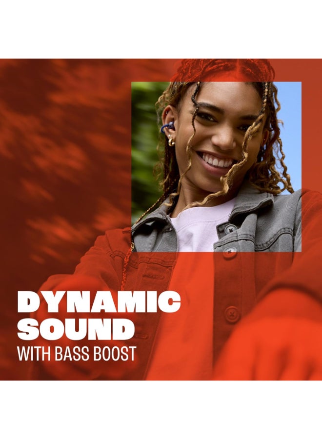 JBL Soundgear Clips True Wireless Open-Ear Headphones, SonicArc Design, Up to 32 Hours Total Playtime, 4 Beamforming Mics, IP54 Water & Dust-Resistant, JBL OpenSound Technology, Ghost Purple Ghost Purple - Image 3