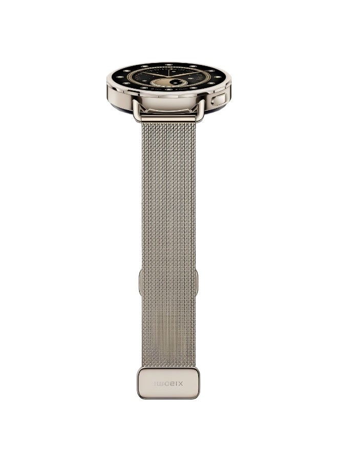 Xiaomi 320 mAh Watch S4 41mm Milanese Strap - Sunset Gold - Image 4