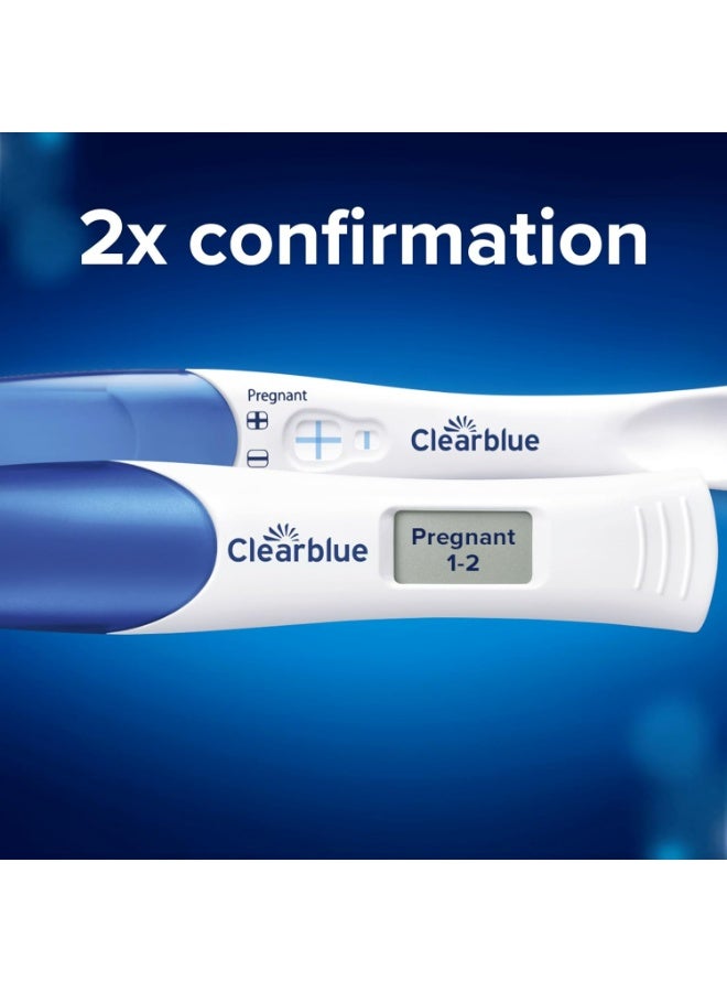 Clearblue Pregnancy Test Double Check And Date Combo Pack - Image 2