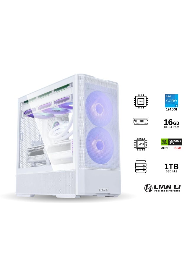 ليان لي حاسوب ألعاب بمعالج كور i5-12400F / 16 جيجابايت رام DDR4 / 1 تيرابايت SSD / 6 جيجابايت Nvidia GeForce RTX 3050 رسومات - Image 2